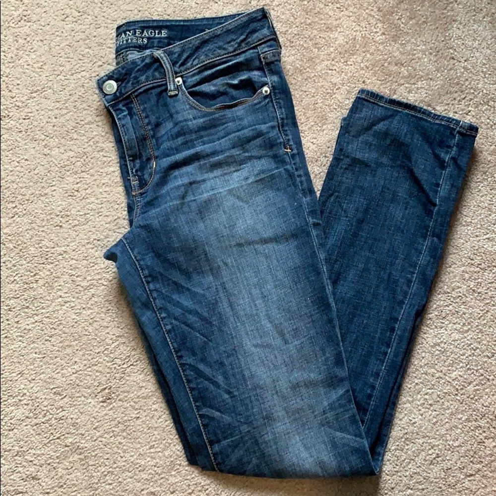 American Eagle 14 LONG Skinny Jeans